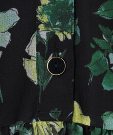 GRACE CONTINENTAL グラデフラワープリントワンピース