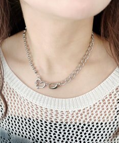 WEGO Lカラビナモチーフネックレス