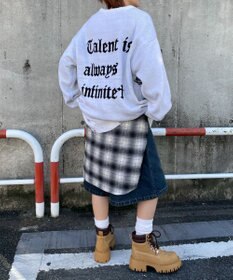 WEGO ウイングハートダメージニット