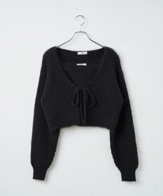 WEGO アンサンブルニットリボンカーデ