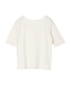 Green Parks 前後２ｗａｙリブ５分袖プルオーバー