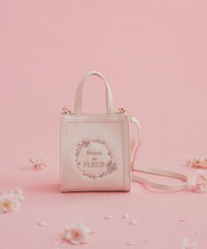 Maison de FLEUR sakuraスクエア2Wayトートバッグ