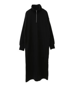 AMERICAN HOLIC ハーフＺＩＰ裏毛ワンピース