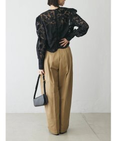 Green Parks AnriettMusee 花柄オパールシャーリングブラウス