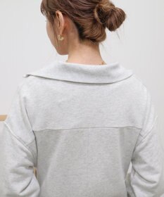 AMERICAN HOLIC ハーフＺＩＰ裏毛ワンピース