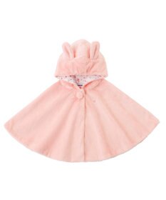 MIKI HOUSE HOT BISCUITS 【ミキハウス】【70-90cm】 マイクロファー マント