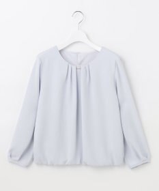 J.PRESS LADIES S ポリエステルツイル タックネック カットソー