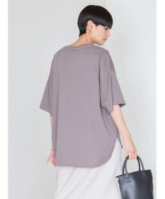 AMERICAN HOLIC 接触冷感裾ラウンドカットプルオーバー