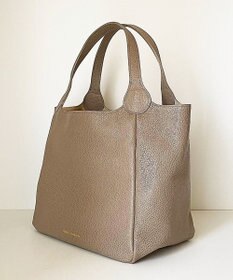 Hekhèr Le Style de Vie 【日本製/セレモニーにも】シュリンクレザー ハンドバッグ medium