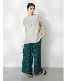 CRAFT STANDARD BOUTIQUE ＵＶカット接触冷感半袖ニットチュニック