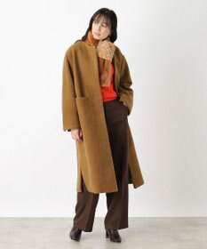 MOONBAT FURLA フェイクファーキルティングマフラー