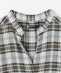 ANY L フレンチリネンシャツワンピース