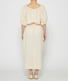 uncrave 【撥水・洗濯機洗い可】ライトプルーフナイロン ワンピース（uncrave WHITE）