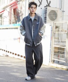 WEGO デニムスタジャン