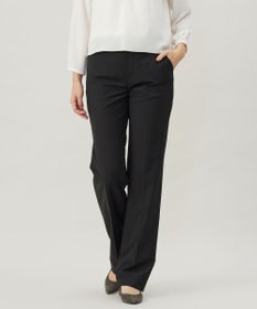 J.PRESS LADIES S 【セットアップ対応】BAHARIYE SOLID ストレート パンツ