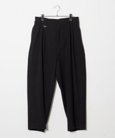 WEGO 起毛TR ワイドストレートスラックス