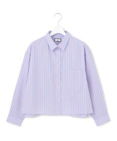 J.PRESS YORK STREET 【WOMEN】コットンタイプライター ショートシャツ