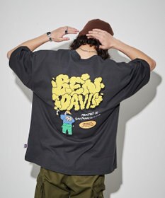 WEGO 【ユニセックス着用ITEM/綿100％/SMLサイズ】別注ベンデイビスプランプロゴT