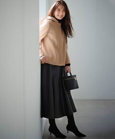 組曲 2WAYショートビーバー フーテッドコート