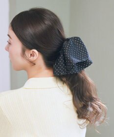 earth music&ecology ドット２段フリルバンス