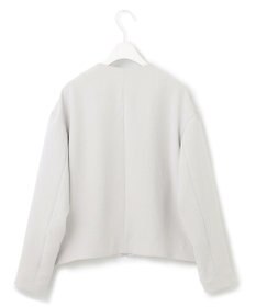 ICB 【洗える】 ダブルクロスクレープ ブルゾン