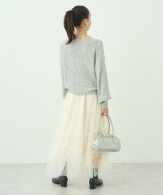 earth music&ecology ドロストニットプルオーバー