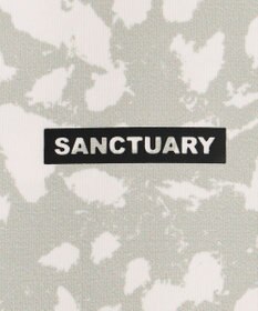 PW CIRCULUS 【WOMEN】【ストレッチ/UVケア】アニマルプリント ロゴ モックネック シャツ