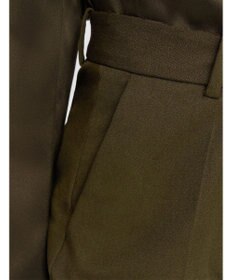 JOSEPH ギャバジンストレッチ　フィットフレアートラウザーズ