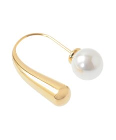 YECCA VECCA 【2WAY】ステンレスパールキャッチピアス