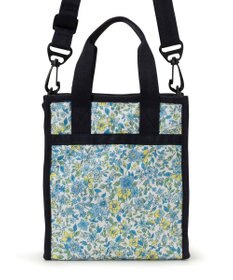 LeSportsac MINI N/S TOTE/タペストリーフラワーブルー