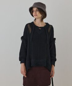 GRACE CONTINENTAL ルーズオーバーニットトップ