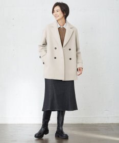 J.PRESS LADIES Jackal 140s ソフトメルトン Pコート