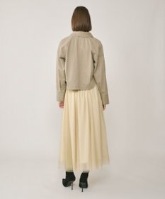 GRACE CONTINENTAL ラメチュールスカート