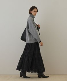 GRACE CONTINENTAL レースティアードスカート