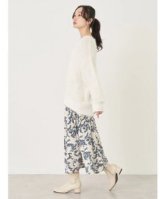 earth music&ecology ゆるモヘアライクレースニット