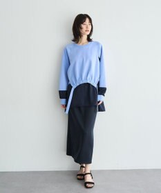 YECCA VECCA シャツレイヤードデザインプルオーバー