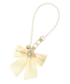 Maison de FLEUR EC限定ビジューリボンパールストラップ