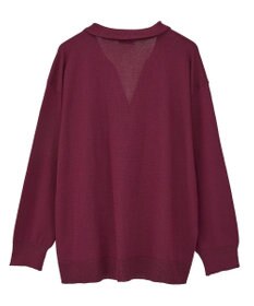 earth music&ecology 袖口スリットスキッパーカーディガン