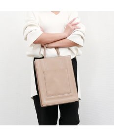 UNBILLION カシュカシュ cachecache / パネル型押し2wayトート