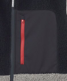 PW CIRCULUS 【MEN】【撥水/防風】ボア ジップアップ ベスト