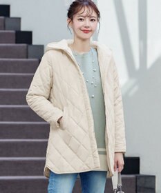 Tiaclasse 【安田美沙子さん着用・新色追加】中綿キルティングコート