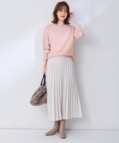 ANY 【10色展開/ウエストゴム】ウーリッシュフラノ プリーツスカート