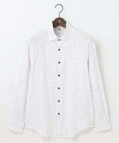 JOSEPH ABBOUD 【オーガニックコットン使用・自然なストレッチ性】JOE COTTON ストレッチオックスペイズリー シャツ