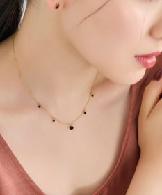 Phoebe カラージェムステーションワンポイントネックレス/天然石