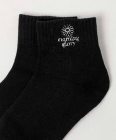 WEGO モチーフ刺繍アンクルソックス