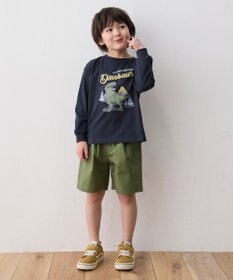 ANY KIDS 恐竜プリント 長袖Tシャツ