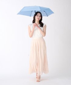 MOONBAT 【3秒でたためる傘/自動開閉】urawaza 小町(ウラワザ コマチ)  折りたたみ傘 無地 コンパクト 50cm