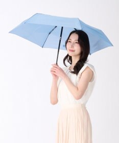 MOONBAT 【3秒でたためる傘/自動開閉】urawaza 小町(ウラワザ コマチ)  折りたたみ傘 無地 コンパクト 50cm