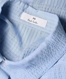 Paul Smith ワッシャーチェック シアー 長袖 シャツ