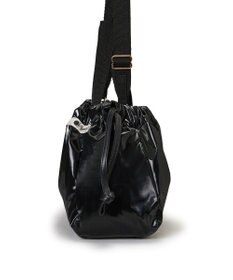 LeSportsac E/W CITY DRAWSTRING BAG /アップタウンブラックシャイン/ブラック2